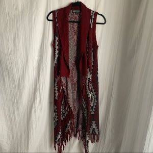 Almost Famous Open Cardigan